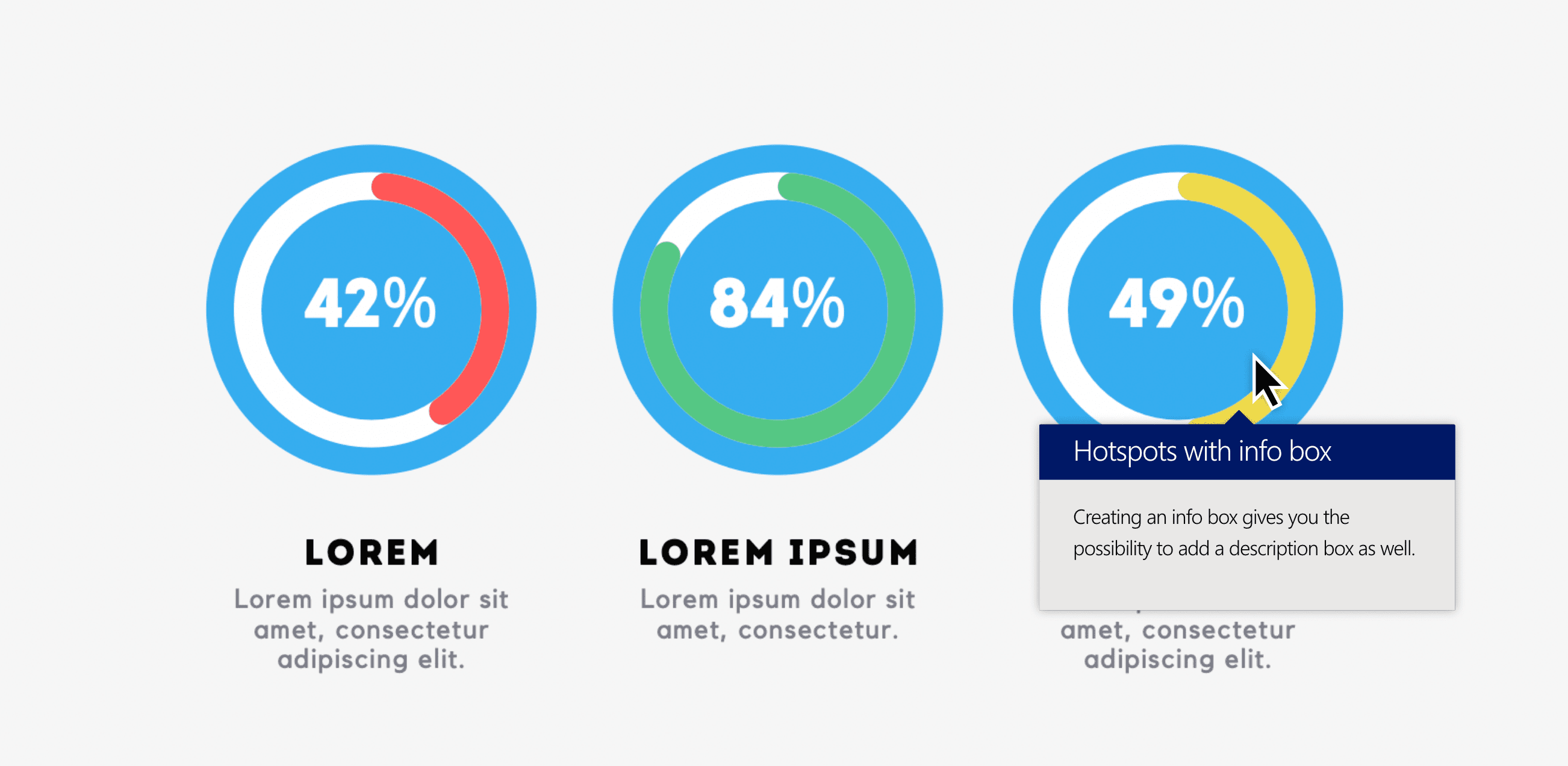 infographic hot spot web application